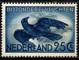 OLANDA - 1953 - CORVO IN VOLO - NUOVO VALORE - GOMMA CON RUGGINE - MNH - Airmail