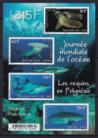 191 POLYNESIE 2014 - Y&T BF 41 - Faune Marine Requin - Neuf ** (MNH) Sans Charniere - Ongebruikt