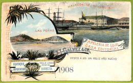 Af2430 - ECUADOR - Vintage Postcard - Malecon De Guayaquil - Equateur