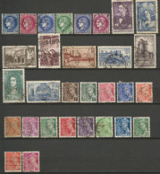 France 1938 30 Timbres Différents Entre Y&T 372 Et 416 - Used Stamps