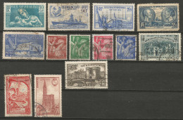 France 1939 13 Timbres Différents Entre Y&T 419 Et 450 - Used Stamps