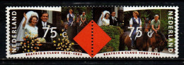 OLANDA - 1991 - NOZZE D'ARGENTO DEI REGNANTI - MNH - Neufs