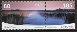 Islande 2007 N°1106/1107 Neuf** SEPAC Chutes De Selfoss - Nuevos