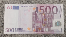 European Union  500 Euro Banknote 2002 Rare X0 Series Germany 500€ 2002 - 500 Euro