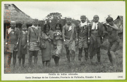 Af2440 - ECUADOR - Vintage Postcard - Santo Domingo De Los Colorados - Equateur