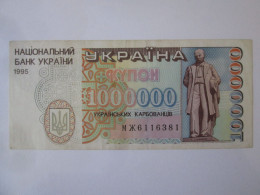 Rare! Ukraine 1000000(1 Million) Karbovantsiv 1995 Banknote Very Good Condition See Pictures - Ucraina