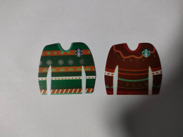 China Gift Cards, Starbucks, 2020,(2pcs) - Tarjetas De Regalo