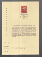 BRD Herrlicher Privat ETB 1966 - 81. Deutscher Katolikentag Bamberg 1966 - Christentum