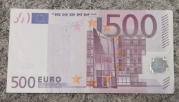 European Union  500 Euro Banknote 2002 Rare X0 Series Germany 500€ 2002 - 500 Euro