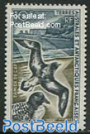 French Antarctic Territory 1969 10F, Stamp Out Of Set, Mint NH, Nature - Birds - Neufs