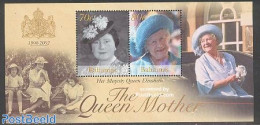 Bahamas 2002 Queen Mother S/s, Mint NH, History - Kings & Queens (Royalty) - Familles Royales