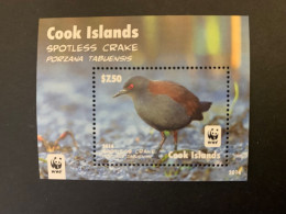 COOK ISLANDS  2014 - WWF Birds MNH - Cookeilanden