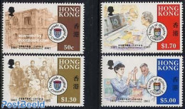 Hong Kong 1987 Medical Faculty 4v, Mint NH, Health - Science - Health - Education - Neufs