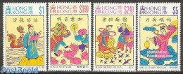 Hong Kong 1994 Chinese Festivals 4v, Mint NH, Various - Folklore - Unused Stamps