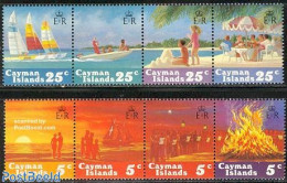 Cayman Islands 1984 Christmas 2x4v [:::], Mint NH, Religion - Christmas - Weihnachten