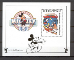 Disney Bhutan 1989 Mickey In The Mickey's Pal Pluto MS MNH - Disney