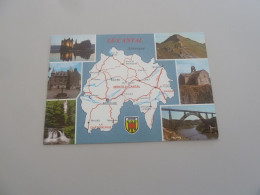 Le Cantal - Le Département - Multi-vues - 15-570 - Editions De Luxe Bos - Année 1990 - - Cartes Géographiques