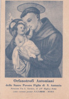 Calendarietto - Orfanotrofi Antoniani - Delle Suore Povere Figlie Di S.antonio - Roma - Anno 1955 - Petit Format : 1941-60