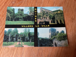 CP Semi-moderne De Villers-la-Ville : Les Ruines De L’abbaye (4 Vues) 1969 - Villers-la-Ville