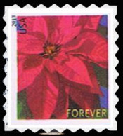 Etats-Unis / United States (Scott No.4821 - Poinsettia) (o) P4 - ATM - Used Stamps