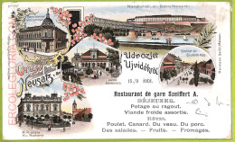 Ae8867 - Ansichtskarten VINTAGE POSTCARD - SERBIA - Gruss Aus Neusatz - 1901 - Serbia