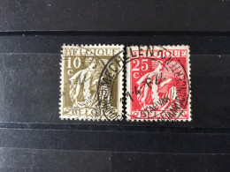 Belgique YT 337-339 Cachet événementiel Mechelen - Usados