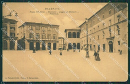 Macerata Città PIEGHE Cartolina QK6456 - Macerata