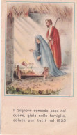 Calendarietto - Seminario Eucaristico Di Valbona Di Ponteranica - Anno 1955 - Petit Format : 1941-60