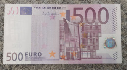 European Union  500 Euro Banknote 2002 Rare N Series Austria 500€ 2002 - 500 Euro