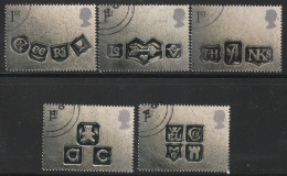 GRANDE BRETAGNE - N°2221/5 Obl (2001) - Used Stamps