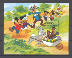 Disney Dominica 1984 Easter MS MNH - Disney