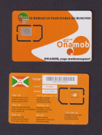 BURUNDI - Onamob Unused Chip SIM Phonecard - Burundi