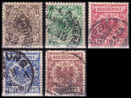 1889 - 1900 - ALEMANIA - IMPERIO - YVERT 46 - Gebruikt