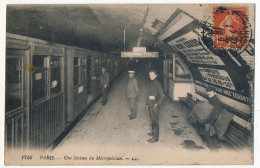 CPM - PARIS 15eme - Une Station Du Métropolitain (Pasteur) - Paris (15)