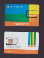 RWANDA - Rwantel Unused Chip SIM Phonecard - Ruanda