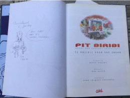 Pit Biribi 1 Hallali Pour Shé Zadha EO DEDICACE  * 2  BE Soleill 05/1999 Poudat Defer (BI2) - Autographs