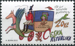 CZECH REPUBLIC - 2013 - STAMP MNH ** - 130 Years Of Postal Banking Services - Nuovi