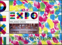 CZECH REPUBLIC - 2015 - SOUVENIR SHEET MNH ** - Expo Milano 2015 - Ungebraucht