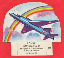 -- LA VACHE SERIEUSE / IMAGE AVION  FRANCE . GROGNARD II Monoplace à 2 Turbo-réacteurs Et Radar De Détection -- - Otros & Sin Clasificación