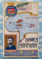 HENRY FARMAN PARIS BIPLAN FARMAN - Personalidades Deportivas