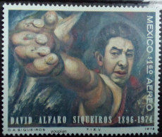 Mexico 1975, David Alfaro, MNH Single Stamp - Messico