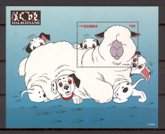 Disney Gambia 1997 101 Dalmatians #1 MS MNH - Disney