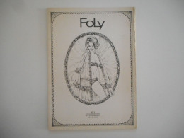 LINGERIE EROTIQUE, SEXY, ANCIEN CATALOGUE FOLY A STRASBOURG, PIN UP - 1901-1940