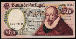 Portugal - Nota 500 Escudos Francisco Sanches 1979 (CAPICUA 86568) - Portogallo