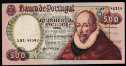 Portugal - Nota 500 Escudos Francisco Sanches 1979 (CAPICUA 86568) - Portugal