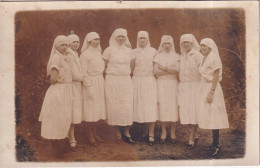 HOPITAL DE MIRANDE  1929 - Groupe D'Infirmières CARTE PHOTO - Mirande