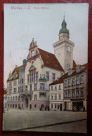 AK Werdau I. S. ; Neues Rathaus - Werdau