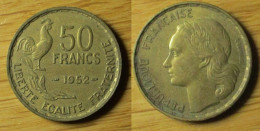 50 Francs 1952 - 50 Francs