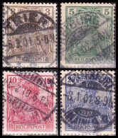 1900 - ALEMANIA - IMPERIO - GERMANIA REICHPOST - YVERT 52 - Oblitérés