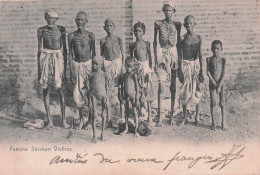 INDE FAMINE STRICKEN VICTIMS 1906 - India